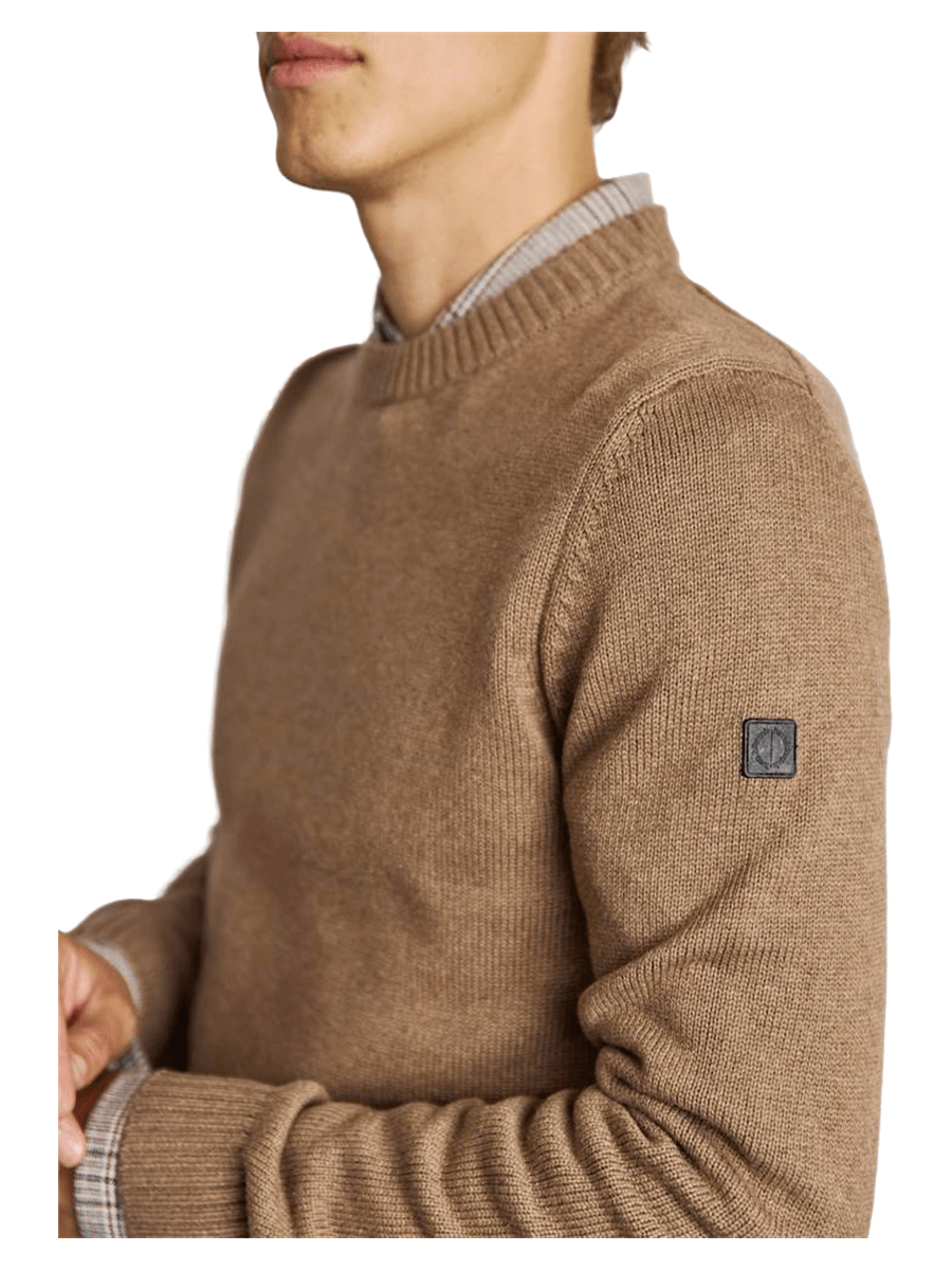 Bruun & Stengade Strik & Sweat 2502-04005-brown_S - Bygholm Menswear